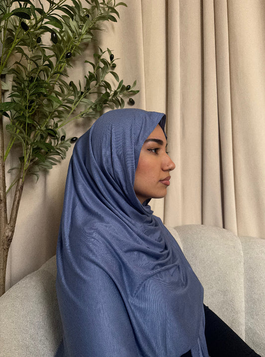 Jersey Hijab - Blue